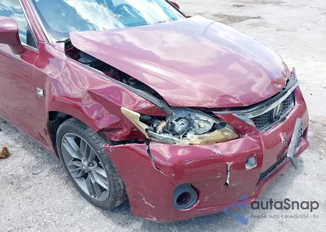 2011 Lexus Ct 200H 200 из США, поврежденный, VIN JTHKD5BH9B2015938